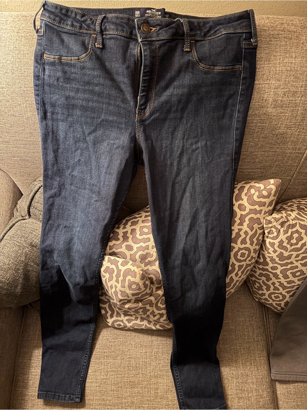 Hollister Dark Blue Skinny Jeans